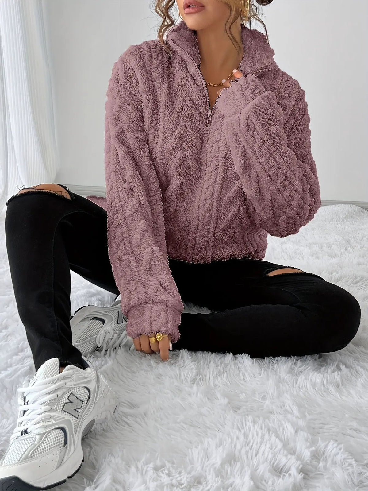 Kristen | Cozy Textured Pullover by My Store