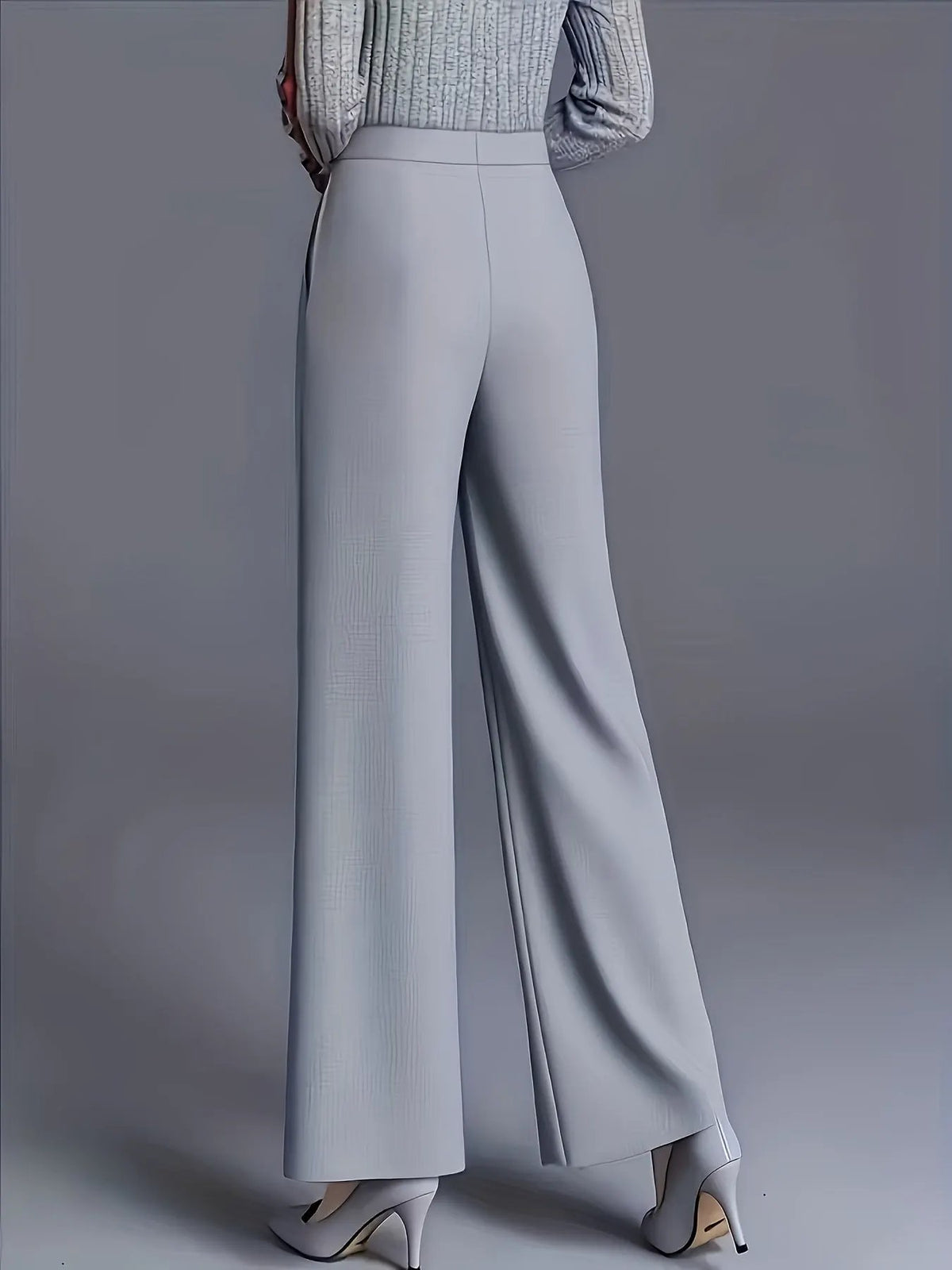 Claudia | High-Waisted Wide-Leg Pants by My Store