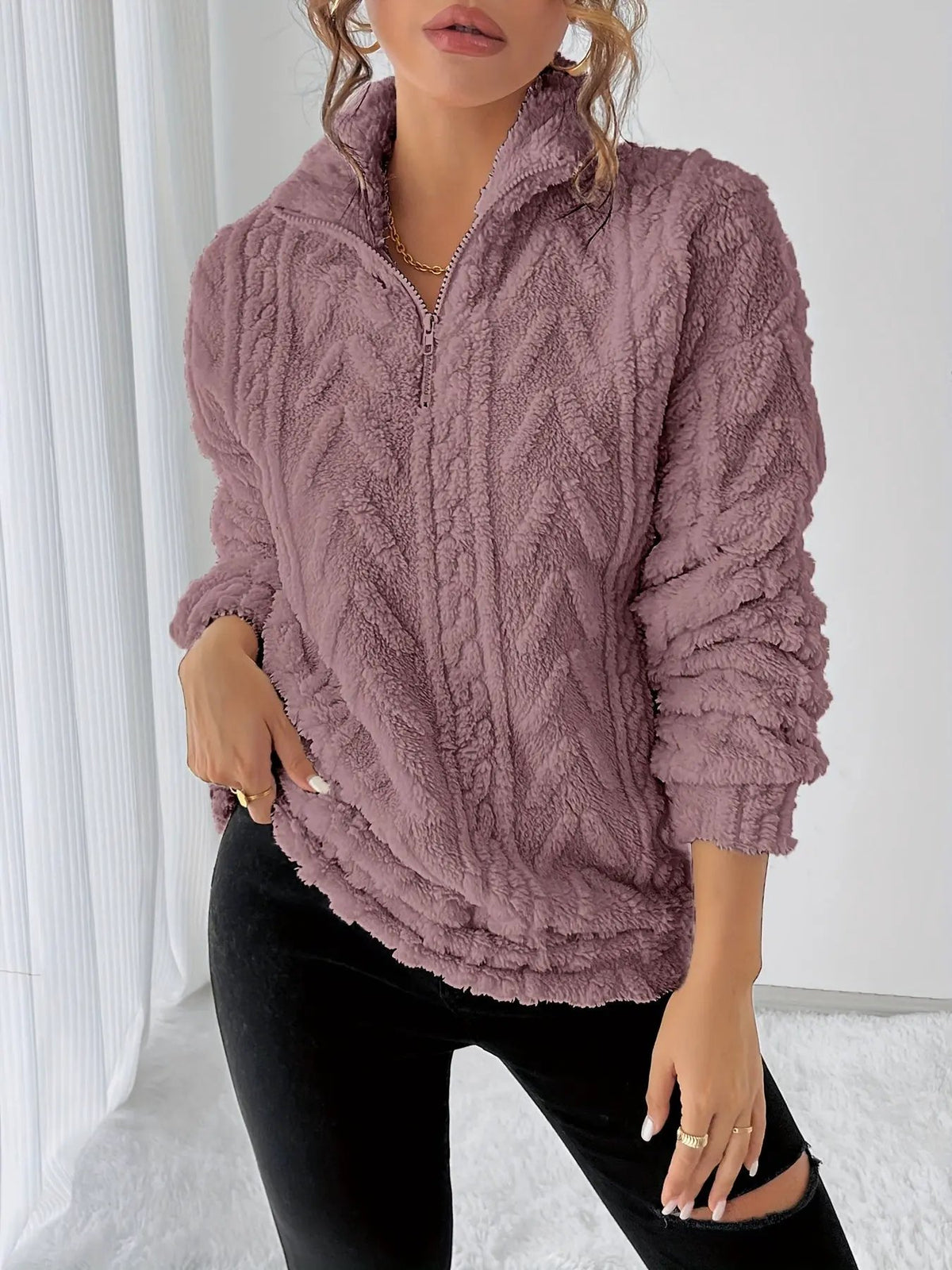 Kristen | Cozy Textured Pullover by My Store