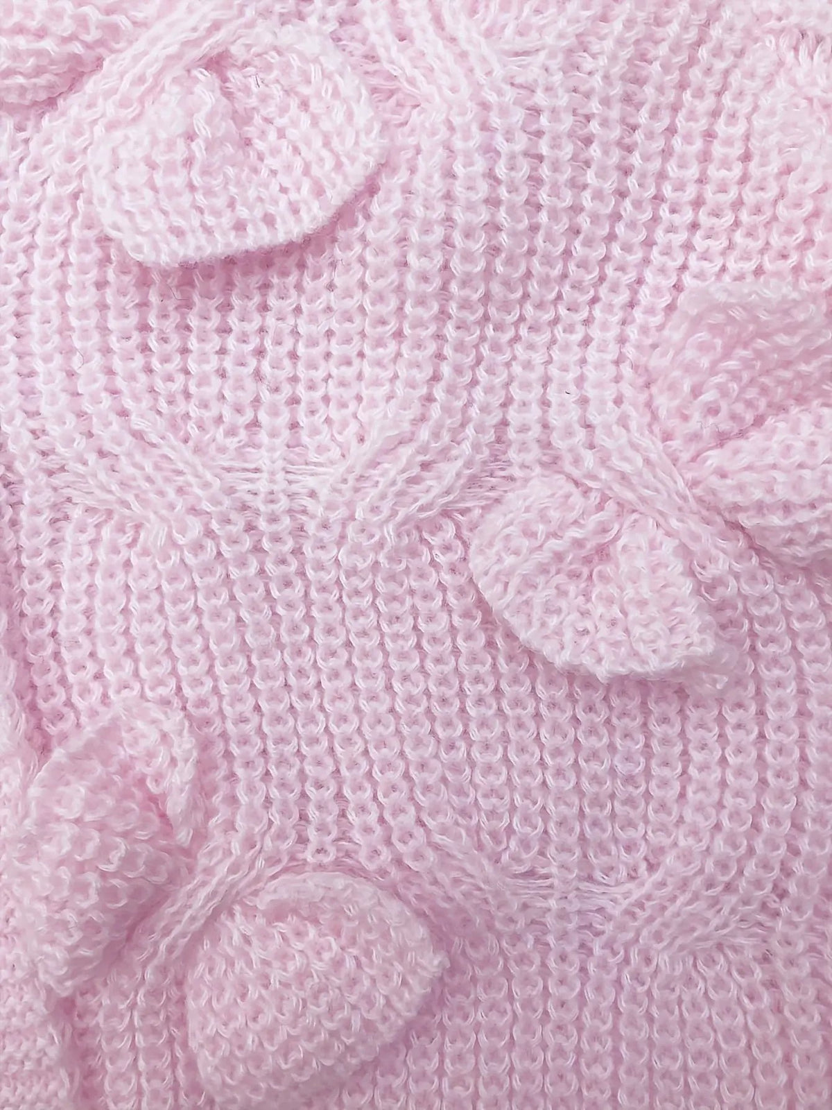 Women's Bow-Detail Long Sleeve Button Cardigan-Women’s Cardigans-Bellmaren-Pink-S-My Store
