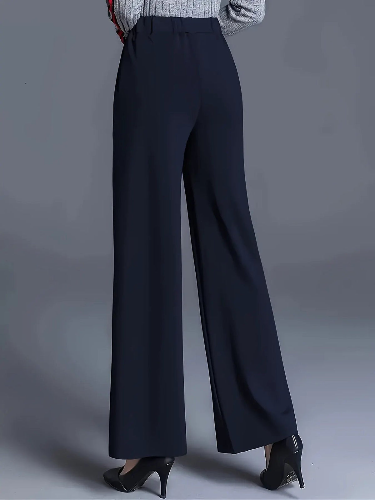 Claudia | High-Waisted Wide-Leg Pants by My Store