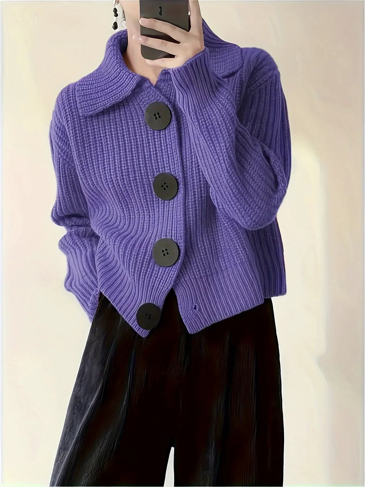 Eileen | Cozy Ribbed Knit Sweater by My Store