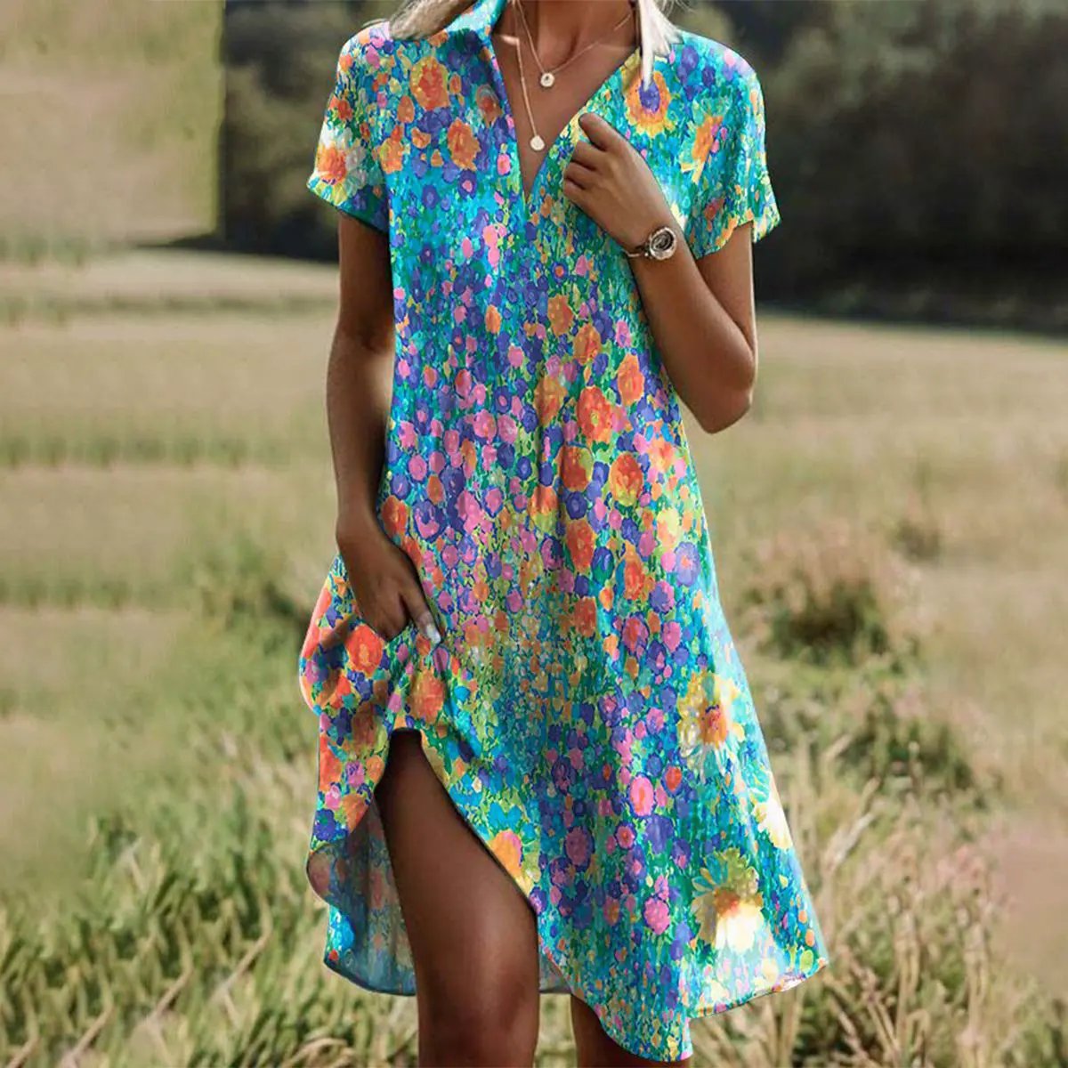 Chloe | Trendy Comfortable Summer Dress by My Store