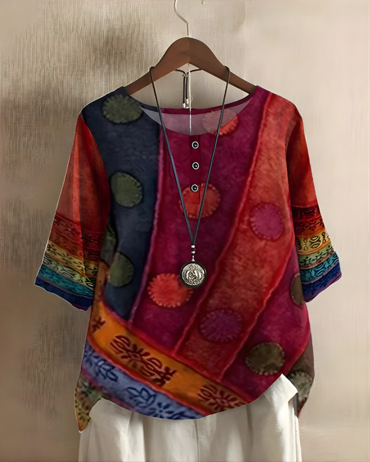 Fiona | Relaxed Summer Boho Top by My Store