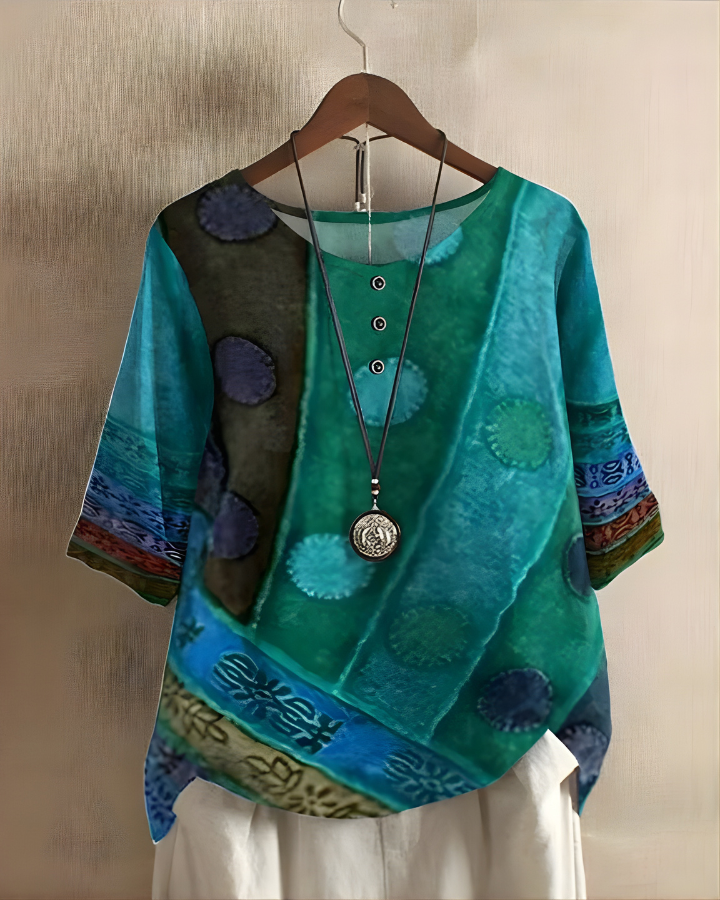 Fiona | Relaxed Summer Boho Top by My Store