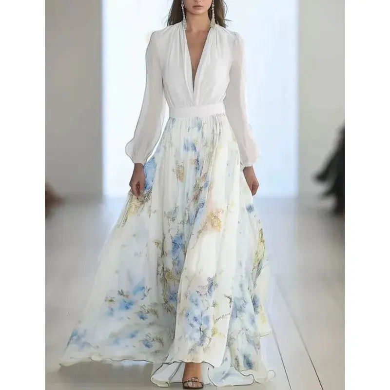 Ryza | Stunning Floral Maxi Dress by Bellmaren