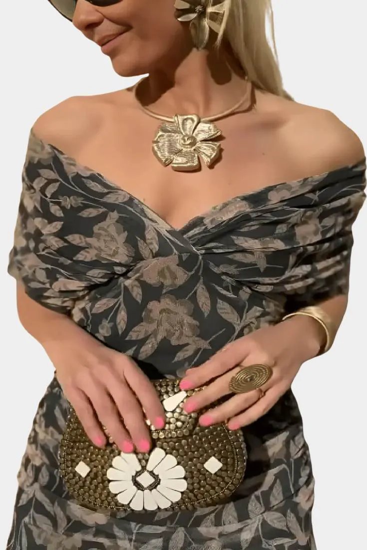 Sophia | Elegant Off-Shoulder Dress by Bellmaren