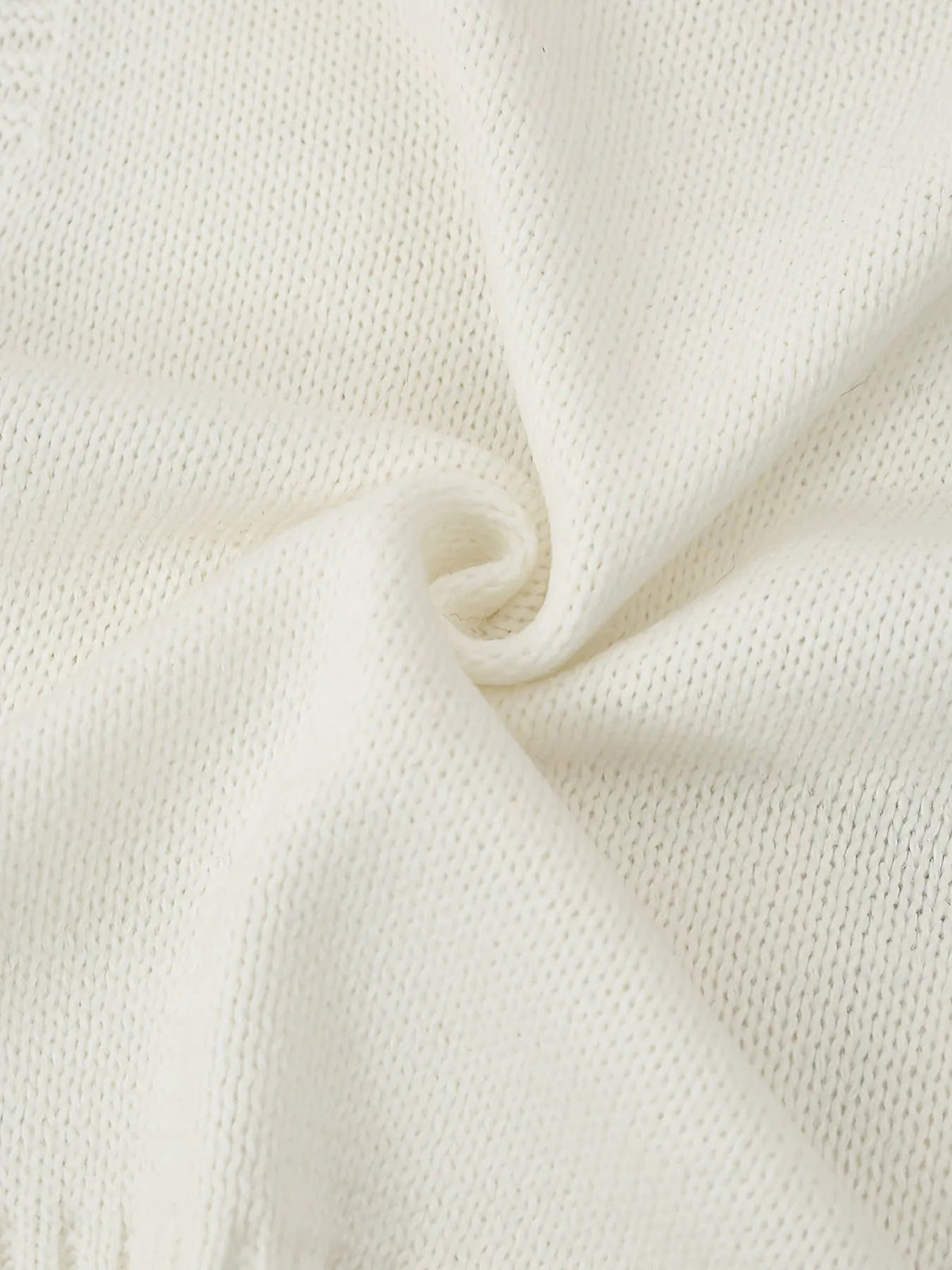 Women's Ribbed High-Collar Sleeveless Vest-Women's Vests-Bellmaren-Milky-S-My Store