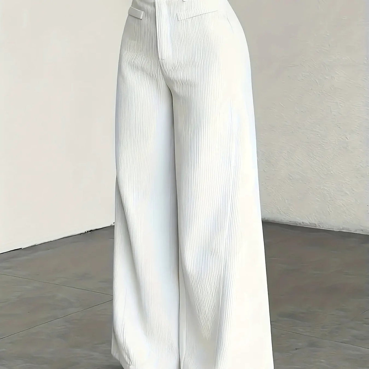Juniper | High-Waisted Wide-Leg Trousers by My Store