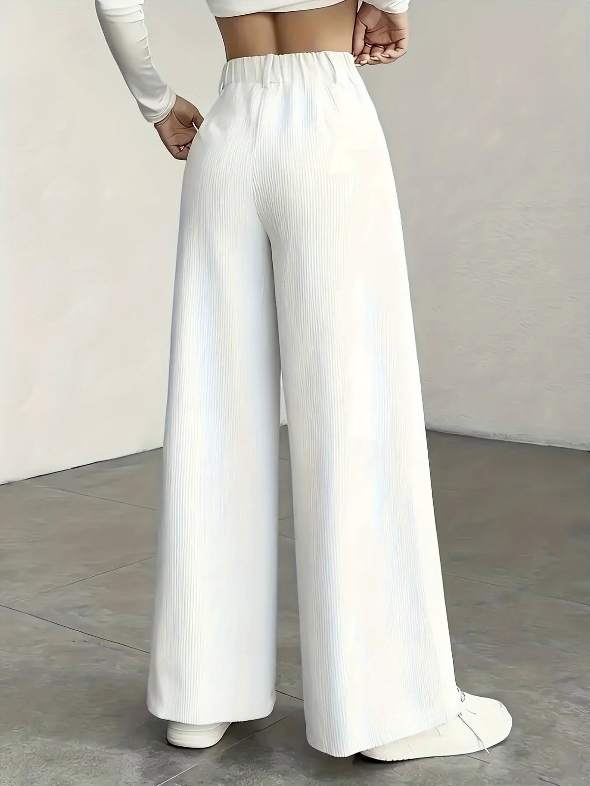 Juniper | High-Waisted Wide-Leg Trousers by My Store