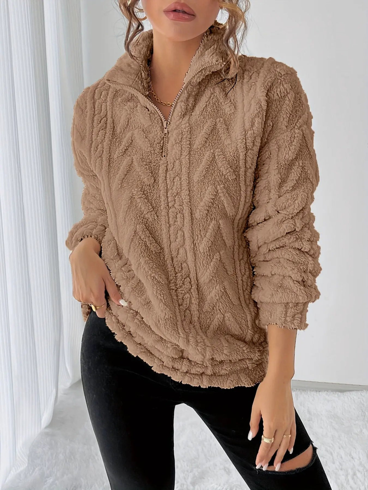 Kristen | Cozy Textured Pullover by My Store