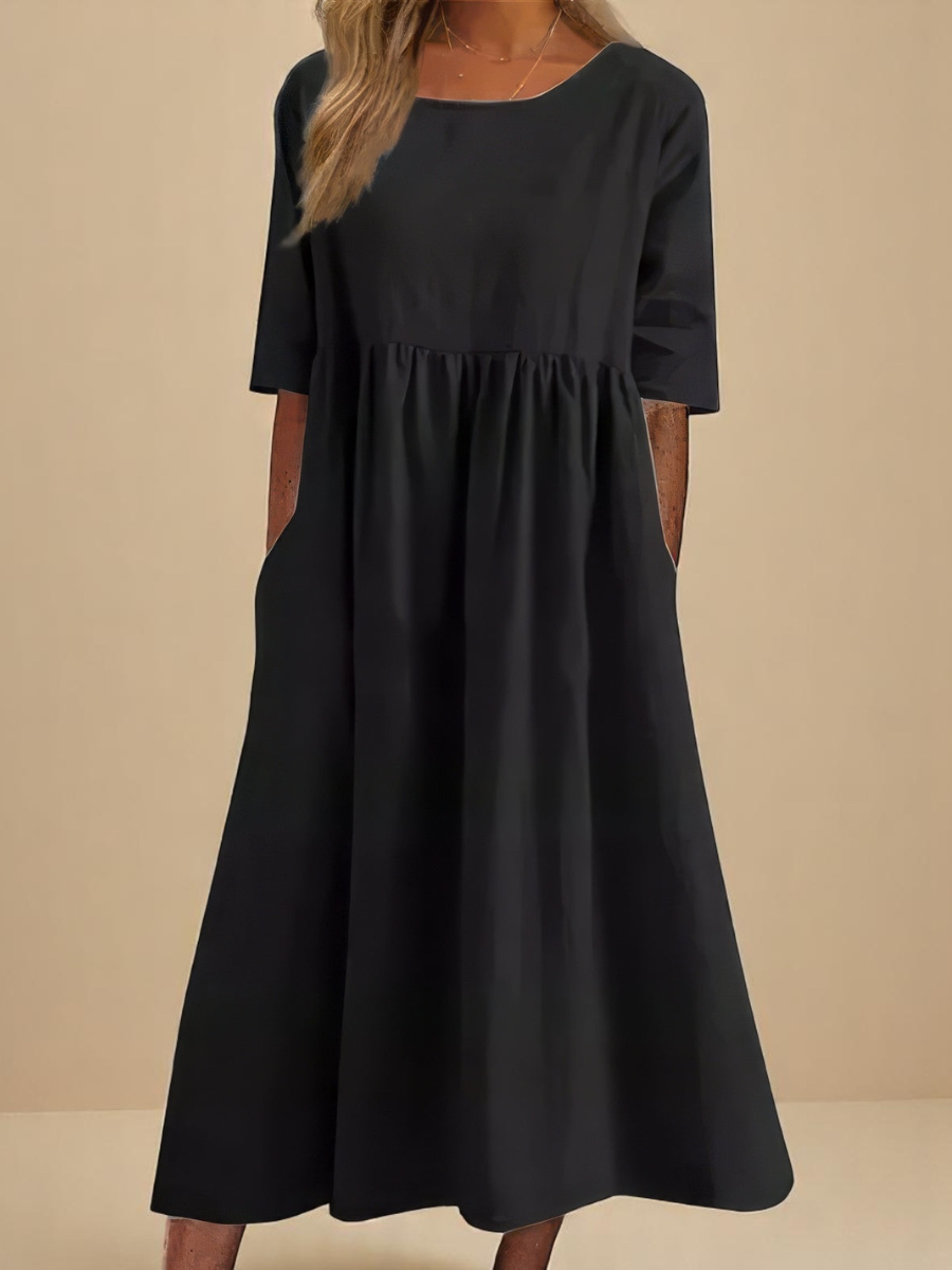 Miranda | Classic Mid Sleeve Dress by My Store