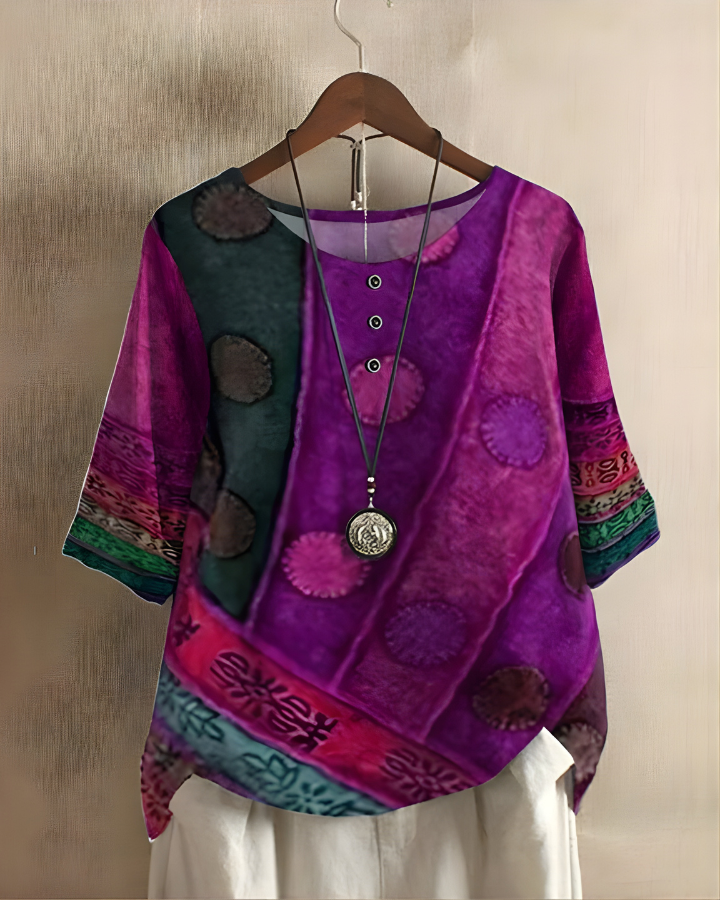 Fiona | Relaxed Summer Boho Top by My Store