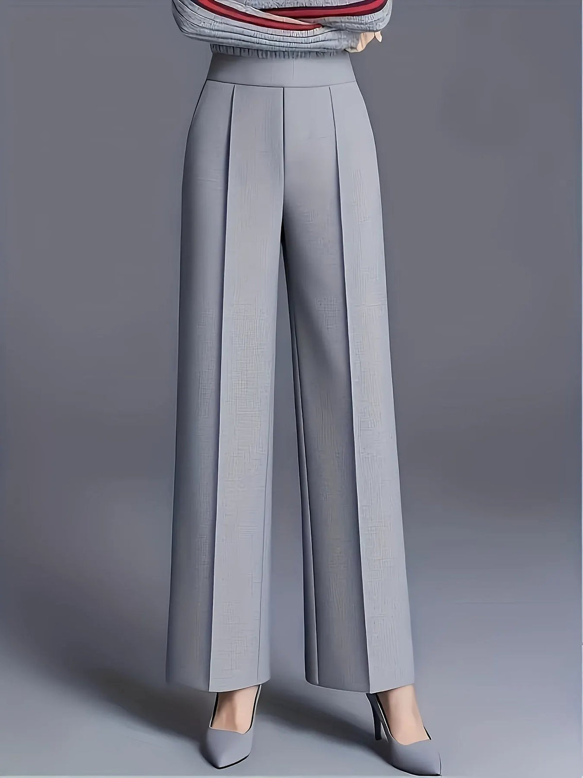 Claudia | High-Waisted Wide-Leg Pants by My Store