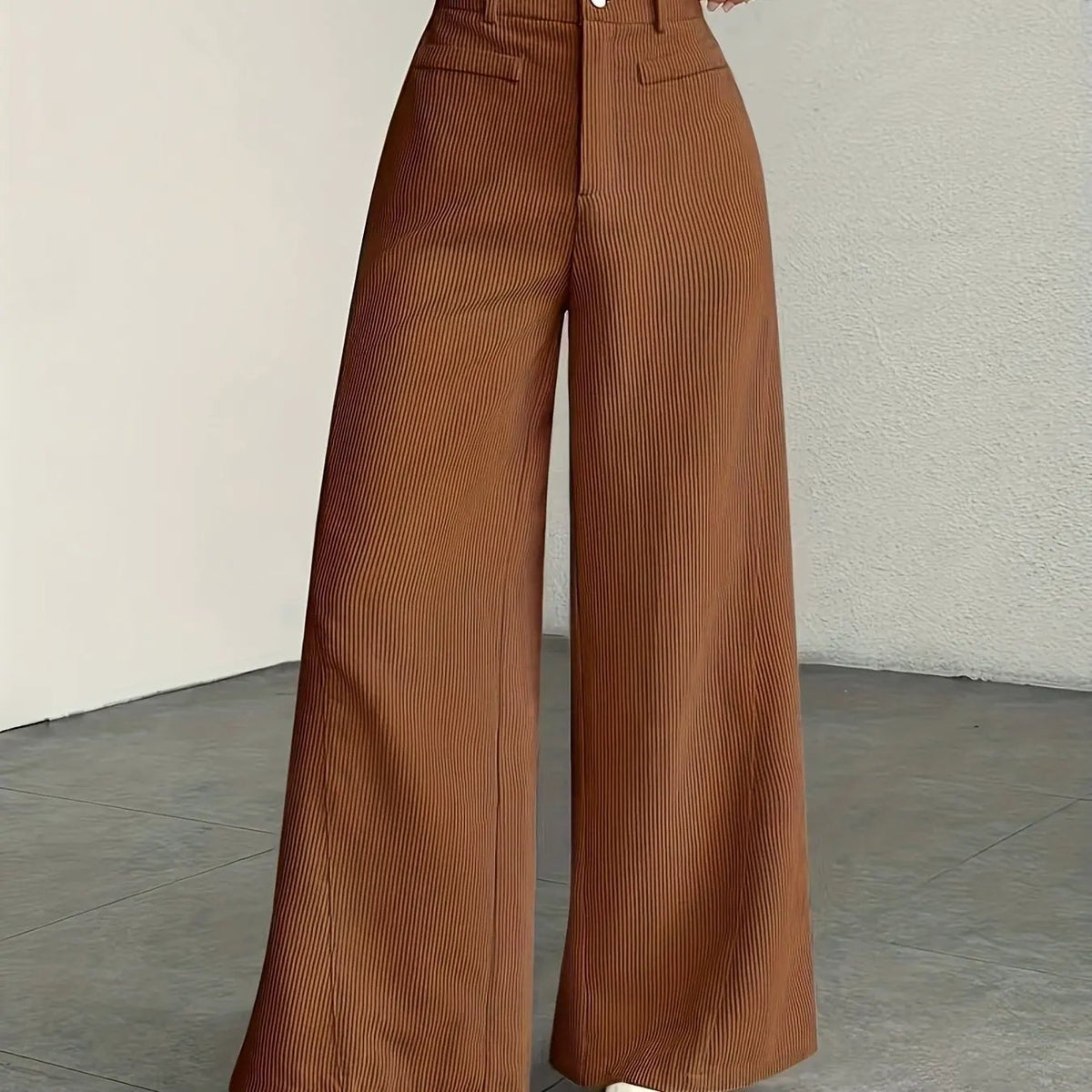 Juniper | High-Waisted Wide-Leg Trousers by My Store