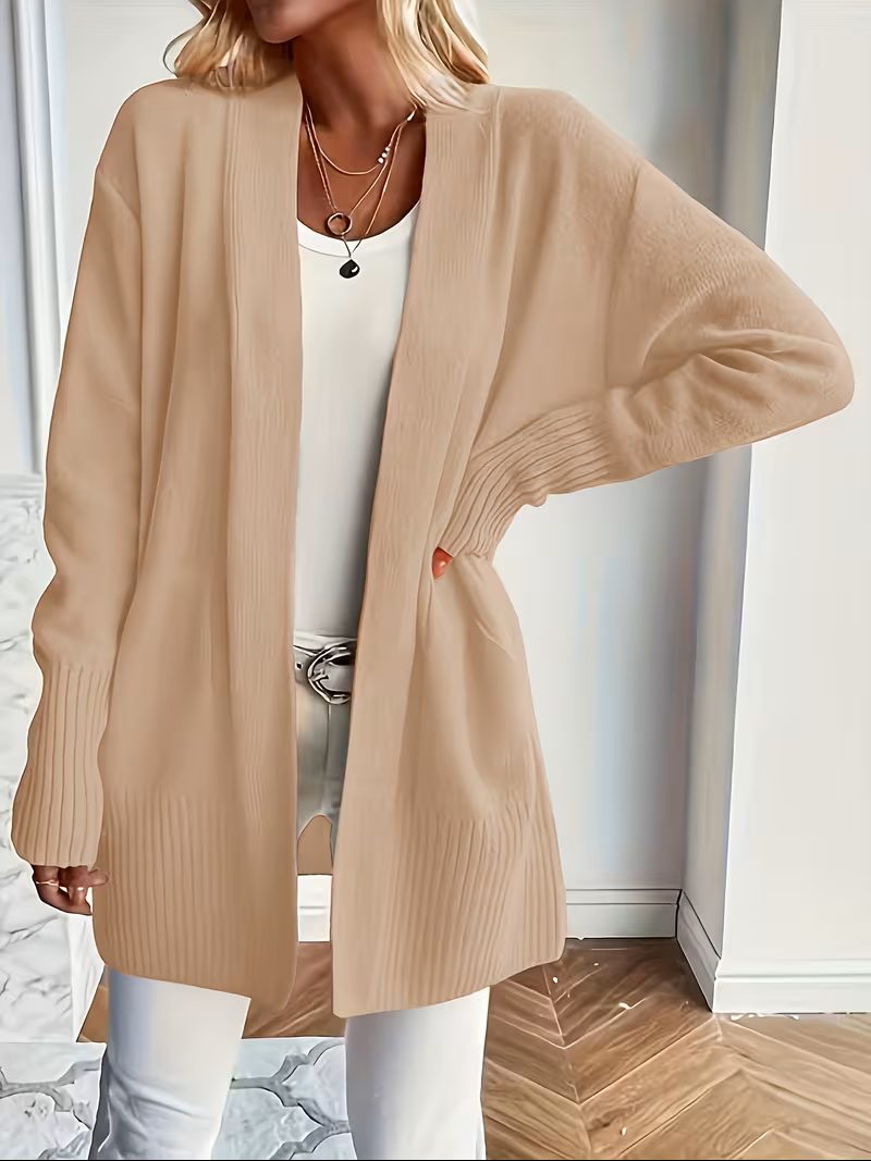 Deanna | Relaxed Open-Front Cardigan by My Store