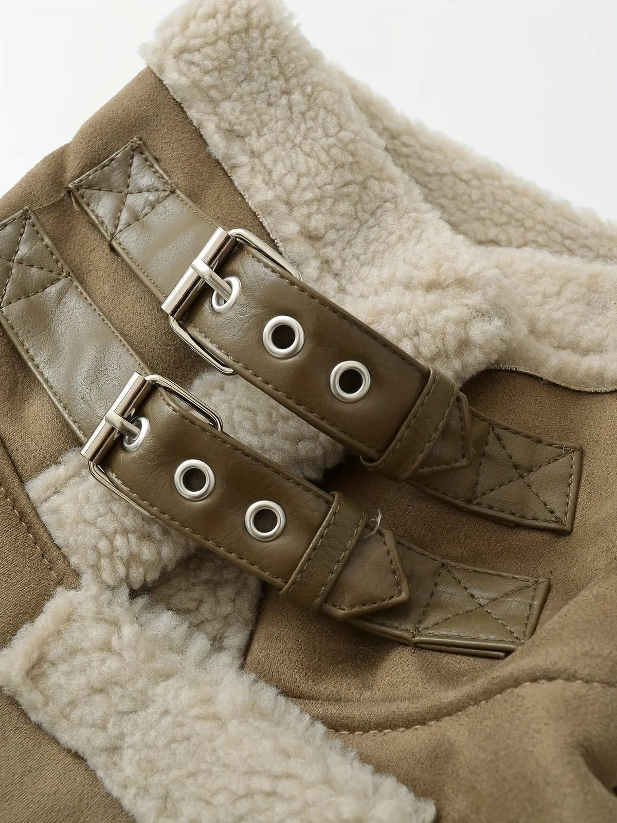 Women's Belted Aviator Jacket with Zip Front-Women's Coats & Jackets-Bellmaren-Camel-XS-My Store