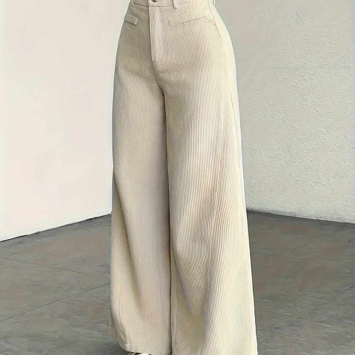 Juniper | High-Waisted Wide-Leg Trousers by My Store