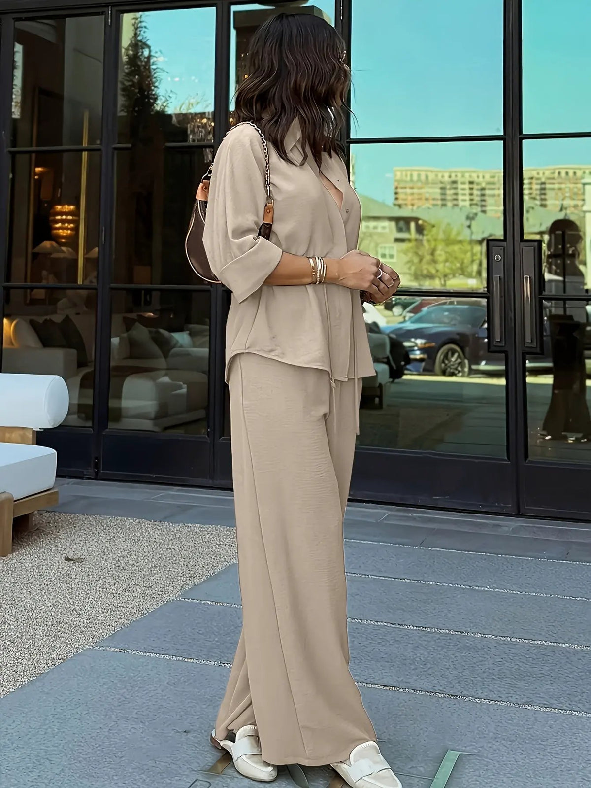 Lorraine | Relaxed Wide-Leg Set by My Store