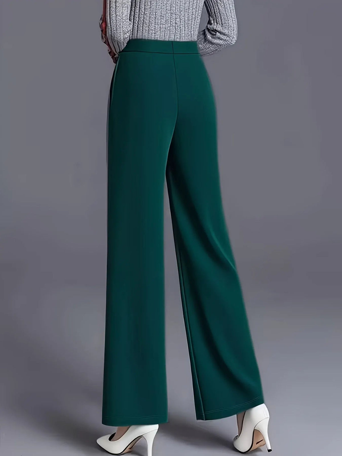 Claudia | High-Waisted Wide-Leg Pants by My Store