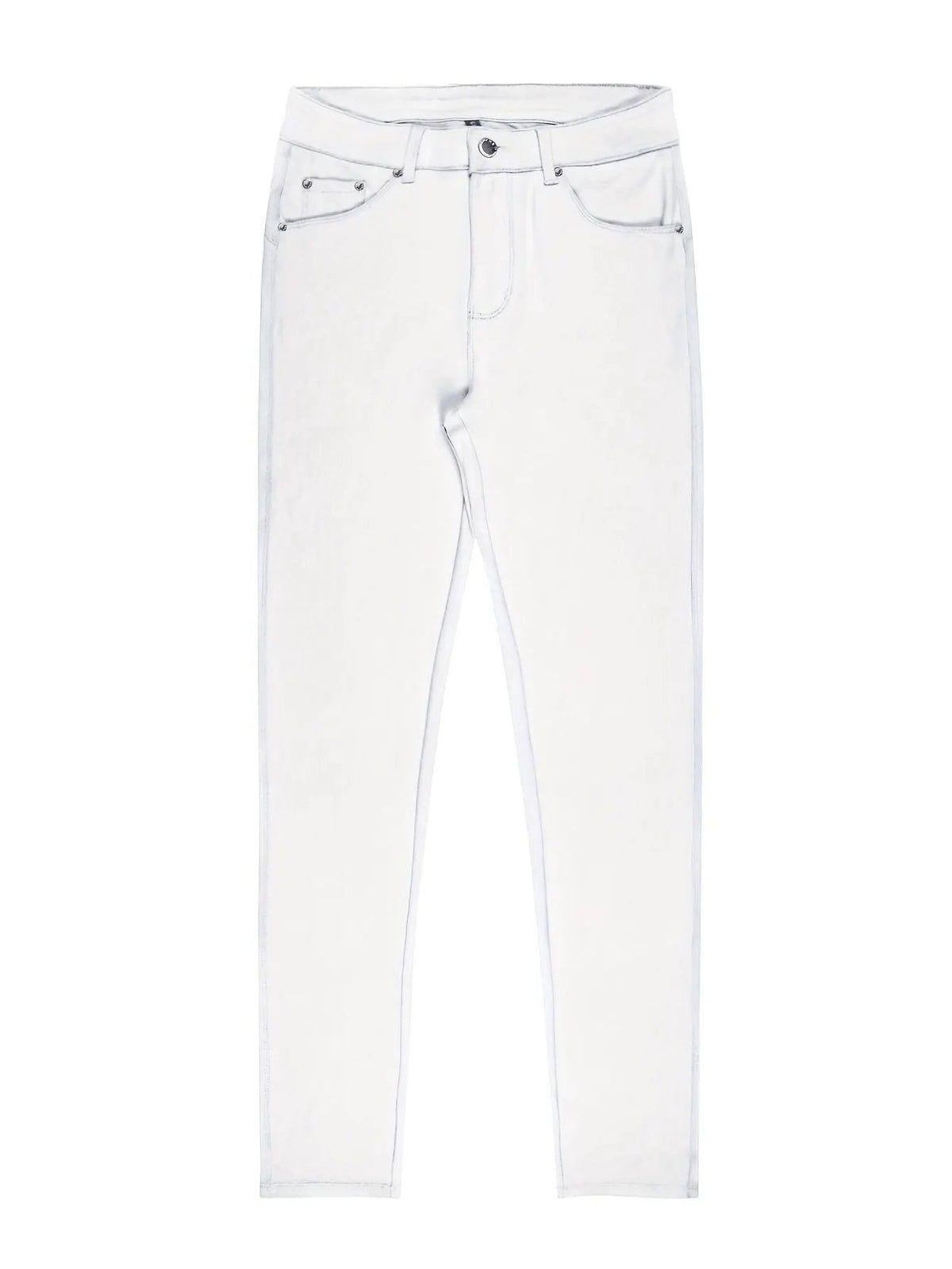 Women's High-Waist Skinny Jeans with Gentle Stretch-Women's Jeans-Bellmaren-Black-S-My Store