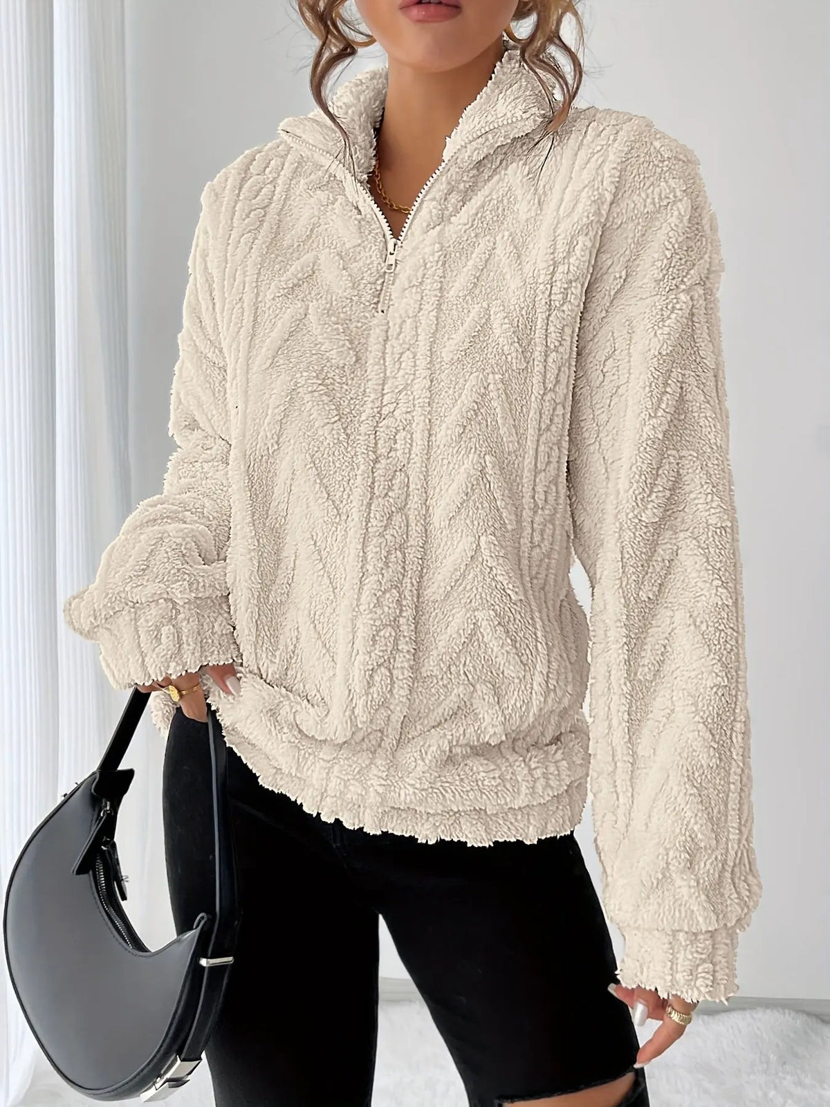 Kristen | Cozy Textured Pullover by My Store