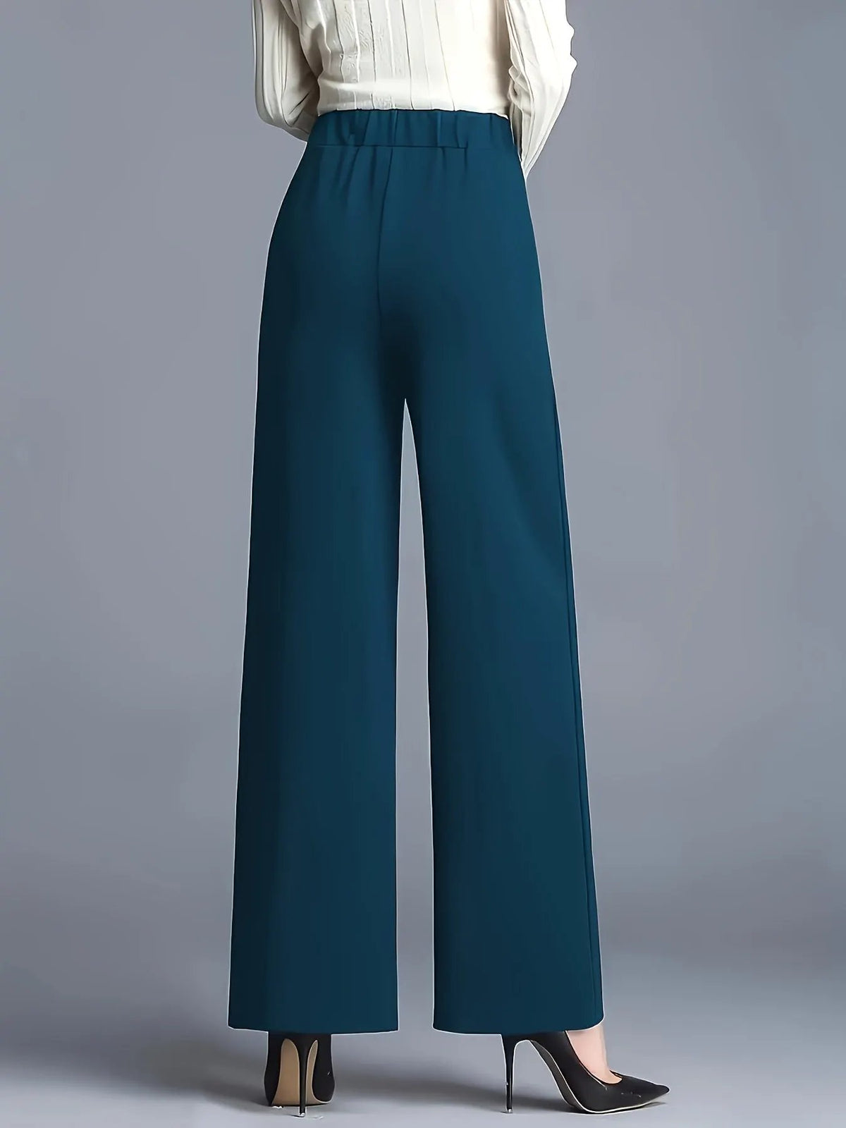 Claudia | High-Waisted Wide-Leg Pants by My Store