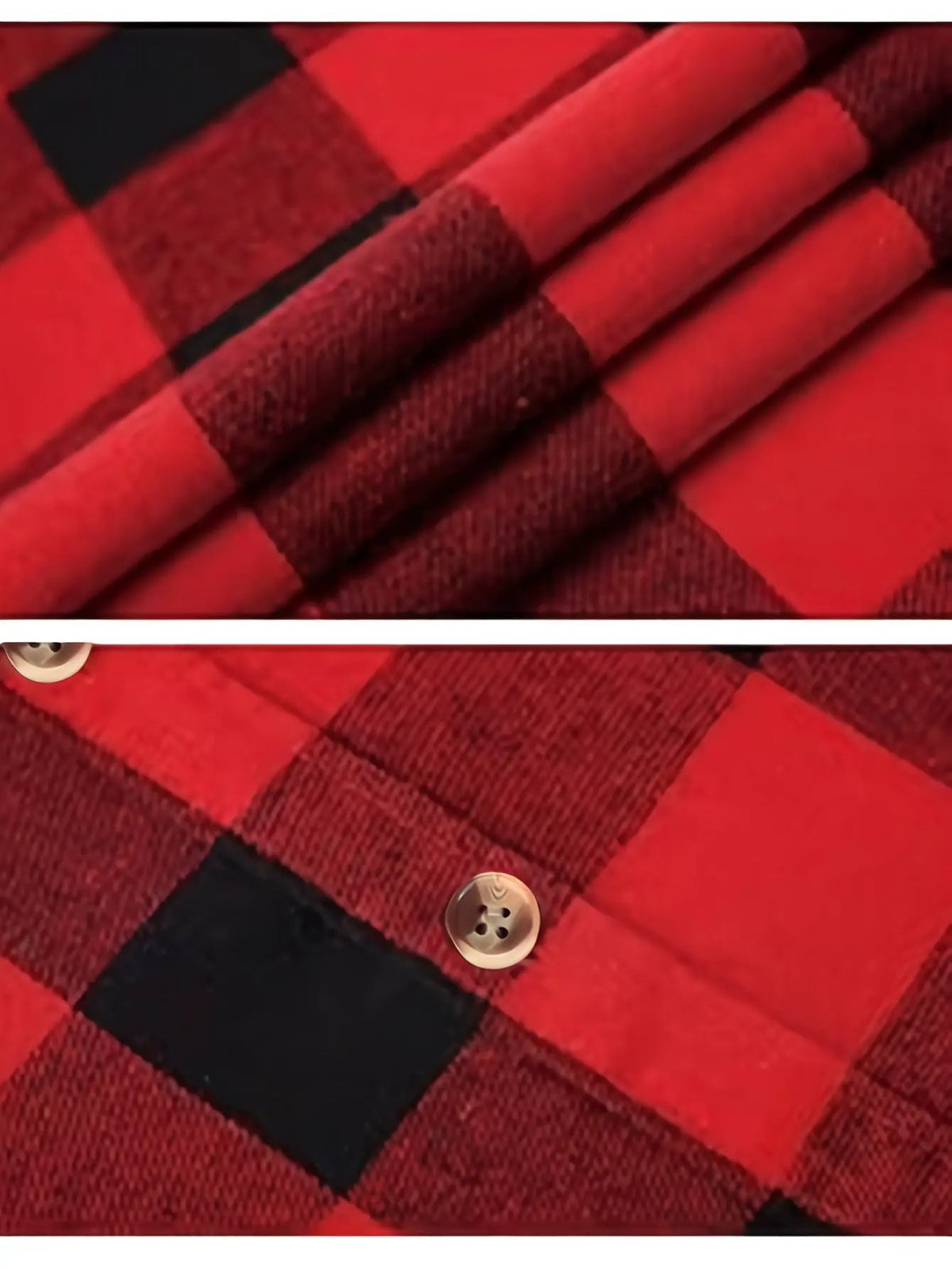Everly | Relaxed Buffalo Check Shirt by My Store