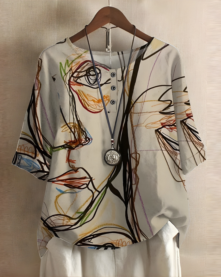 Fiona | Relaxed Summer Boho Top by My Store