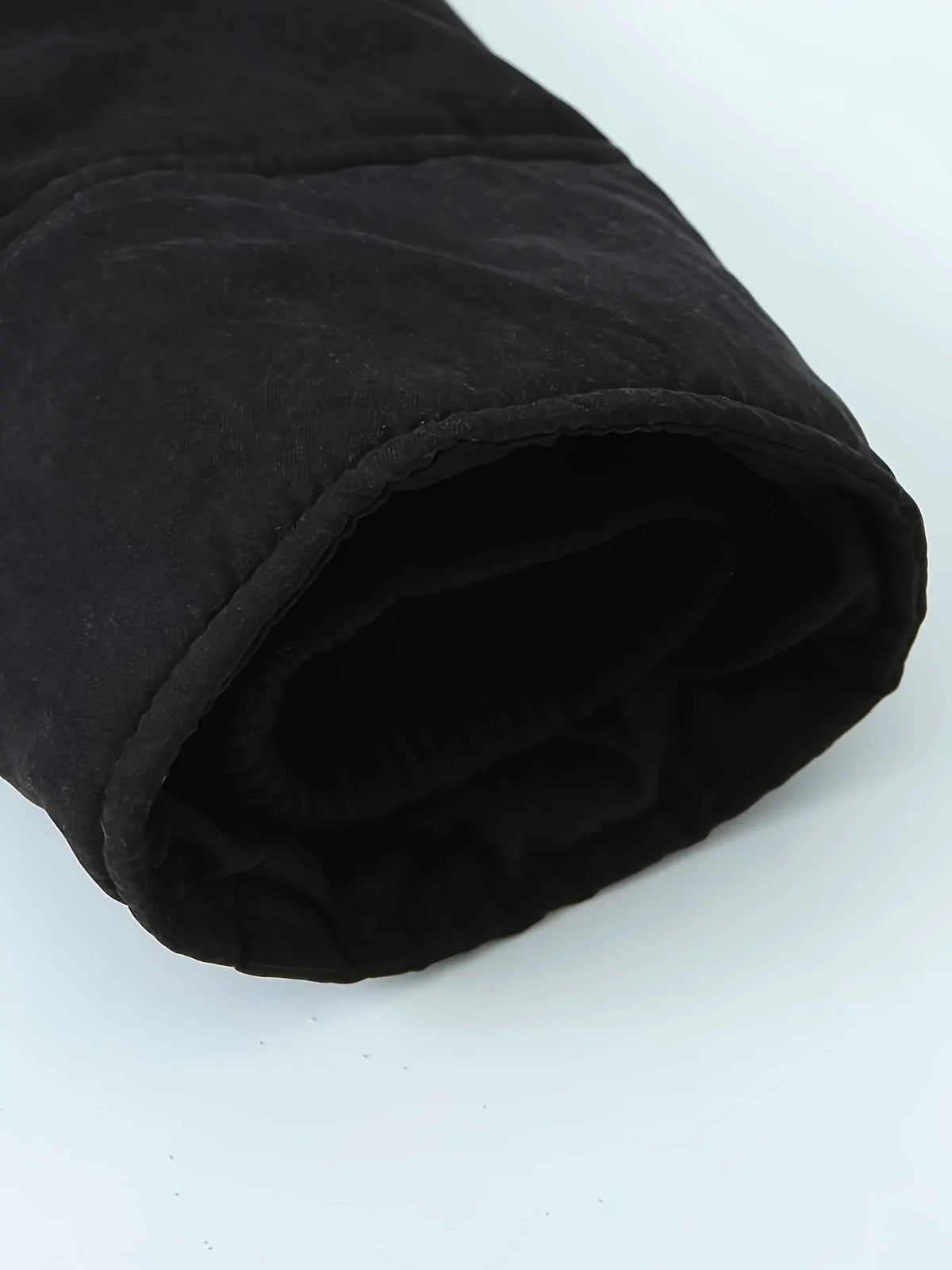 Women's Hooded Mid-Length Parka With Drawstring Waist-Women's Coats & Jackets-Bellmaren-Black-S-My Store