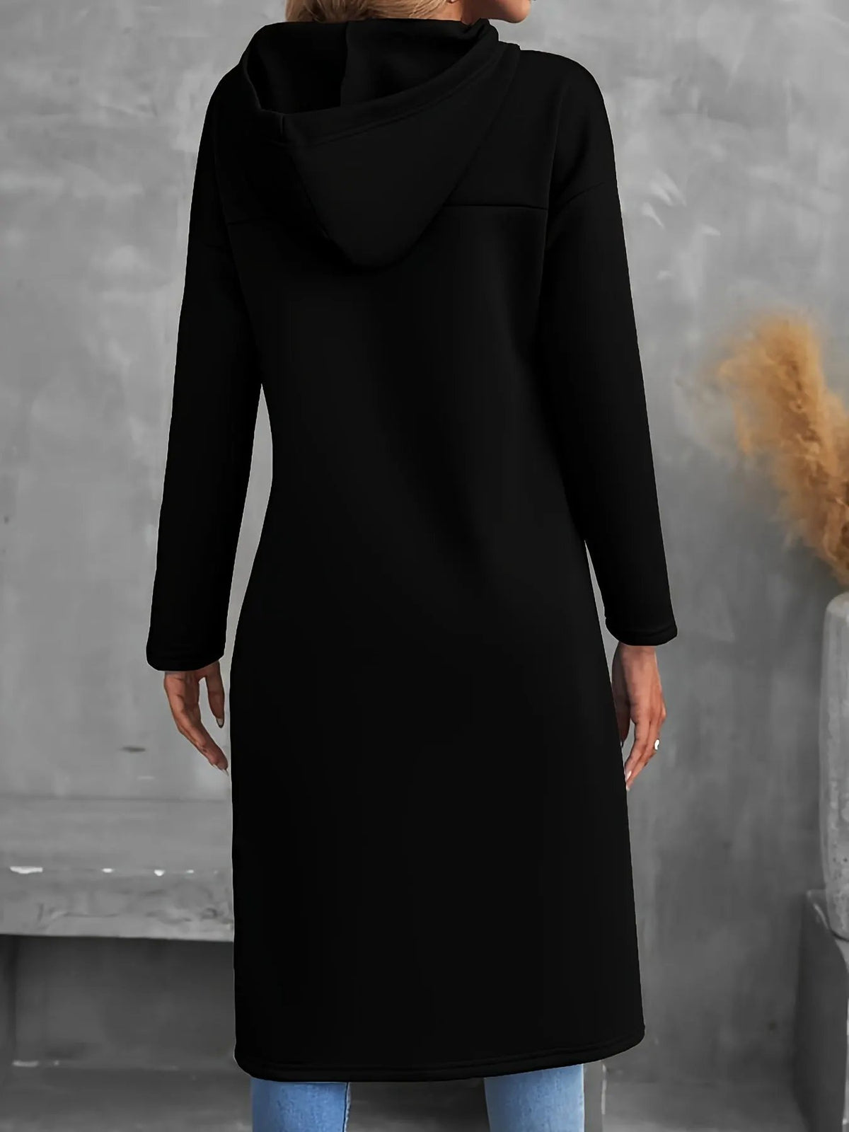 Tabitha | High-Low Drawstring Hoodie by My Store