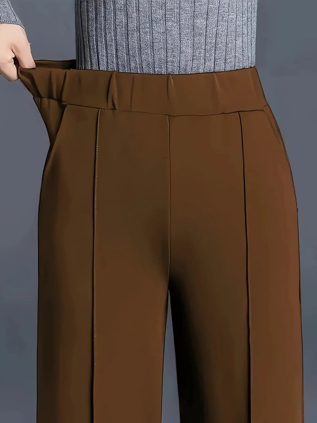 Claudia | High-Waisted Wide-Leg Pants by My Store