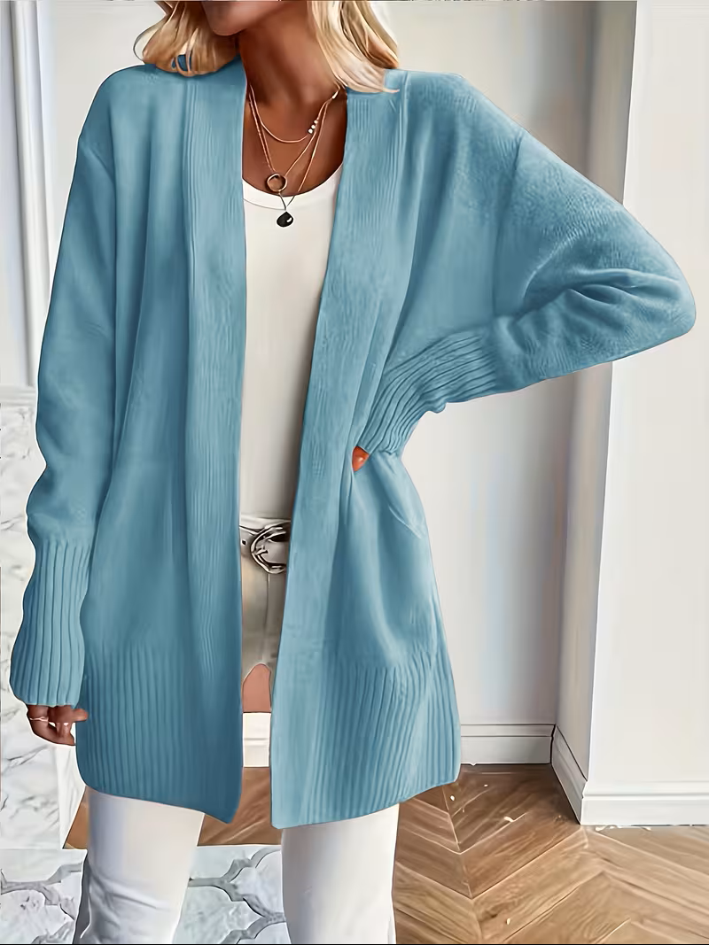 Deanna | Relaxed Open-Front Cardigan by My Store