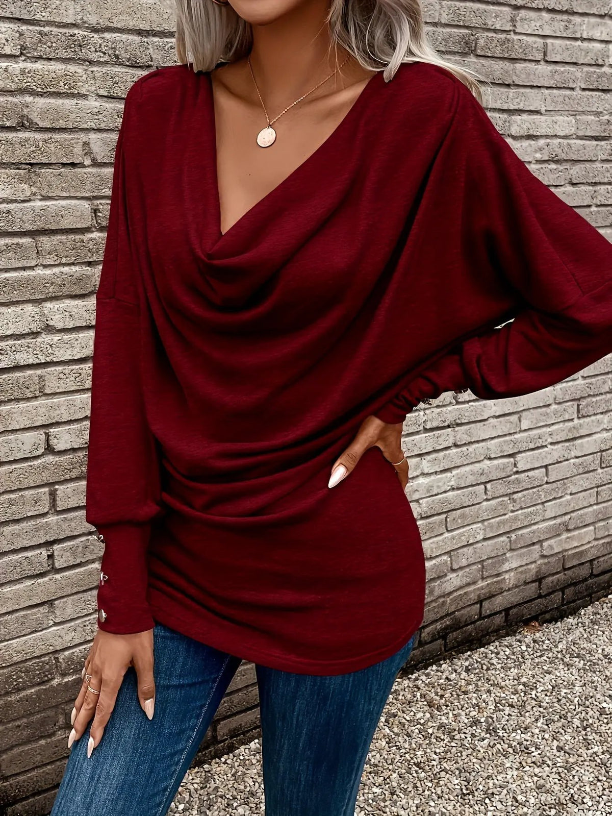 Dorothy | Relaxed Long Sleeve Top by My Store