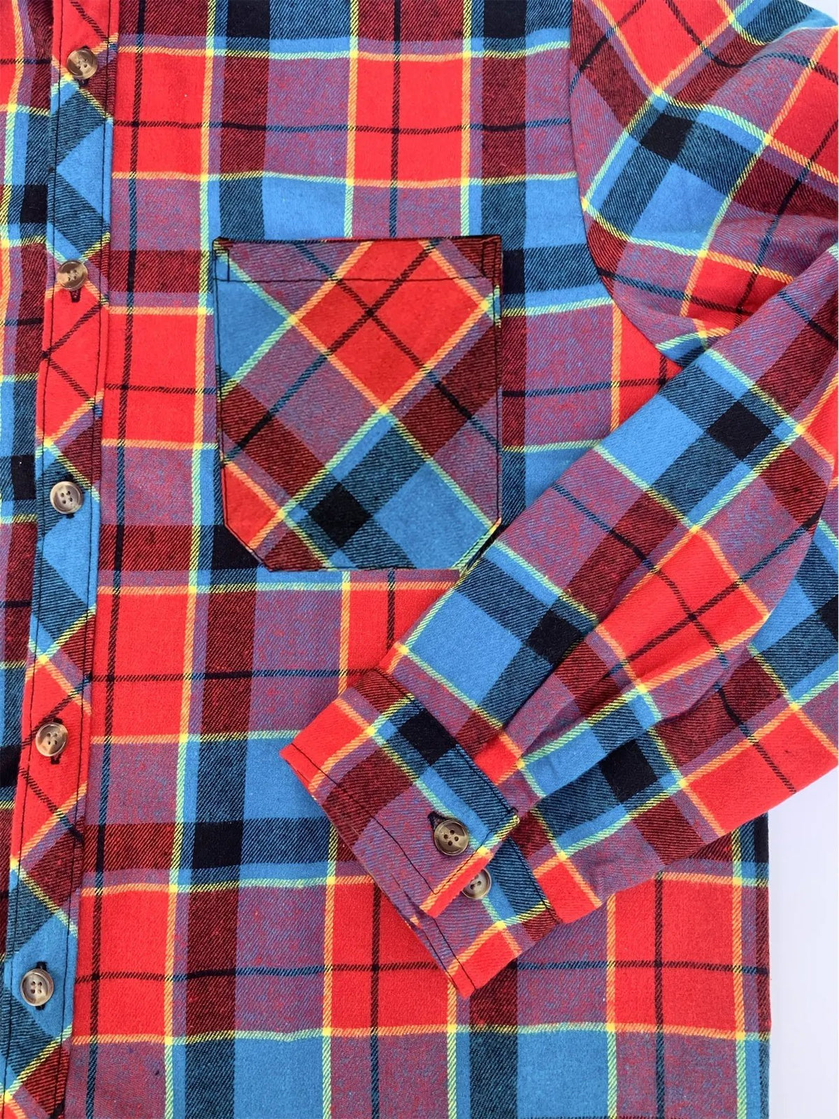 Everly | Relaxed Buffalo Check Shirt by My Store