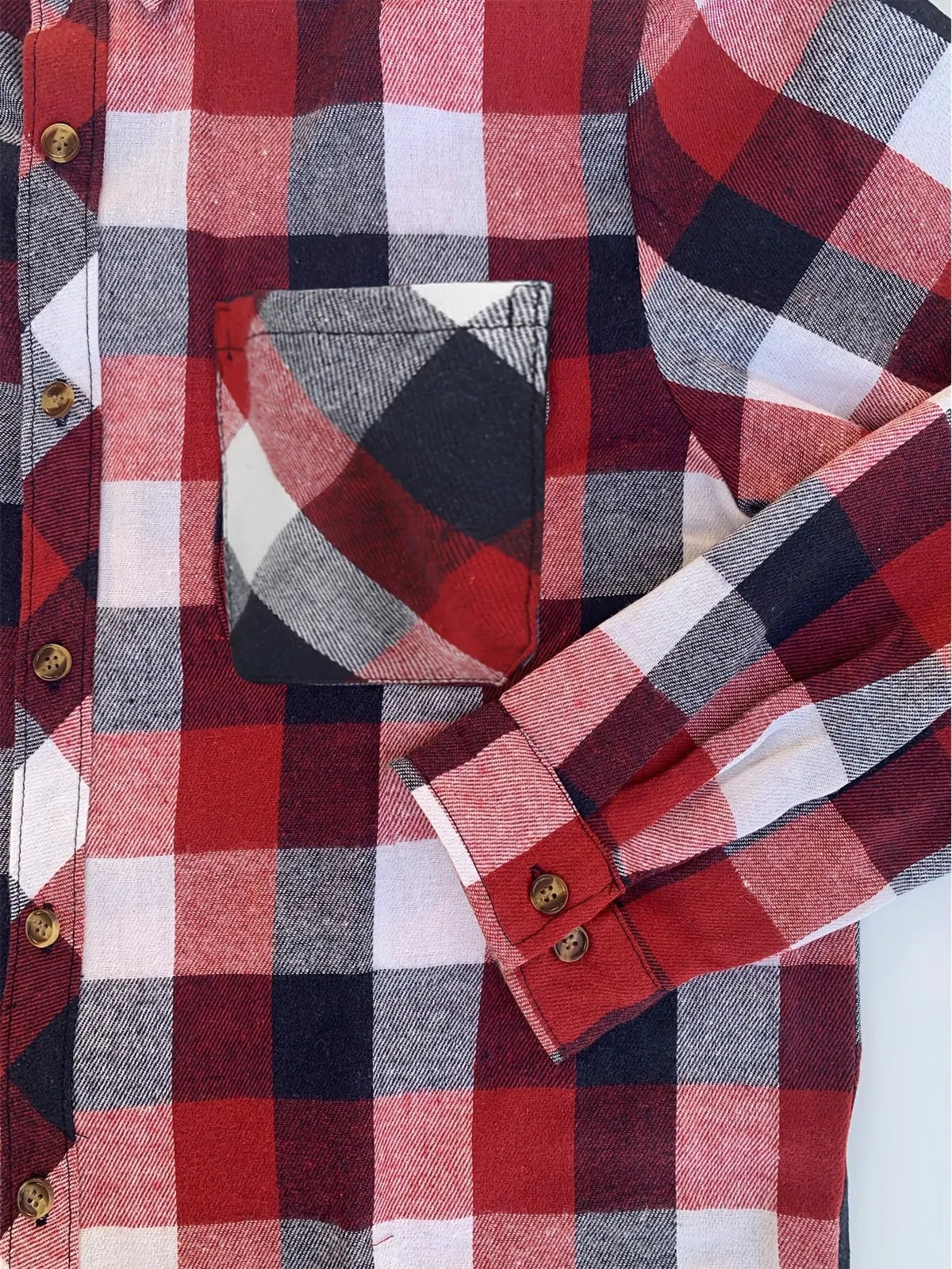 Everly | Relaxed Buffalo Check Shirt by My Store