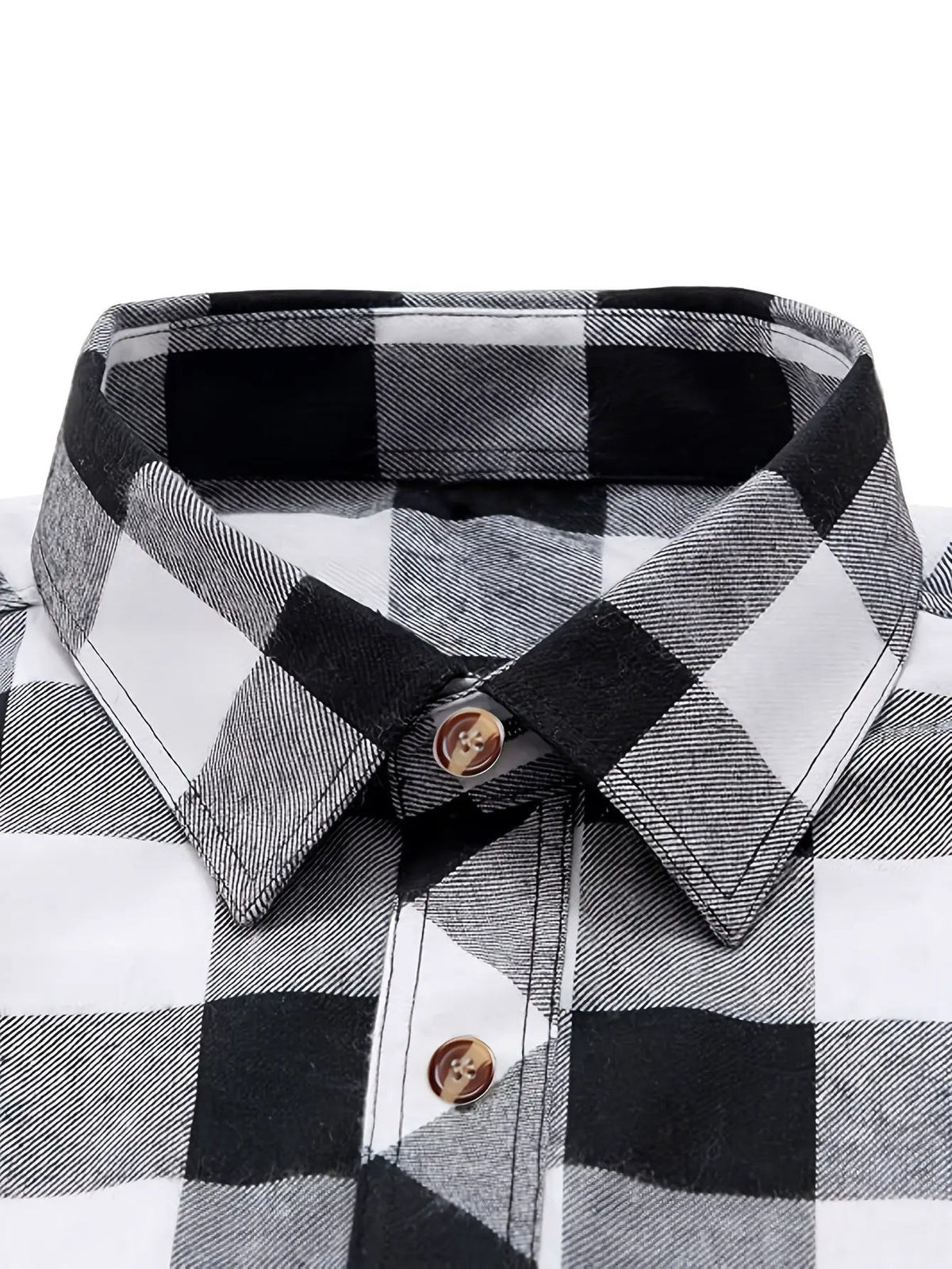 Everly | Relaxed Buffalo Check Shirt by My Store