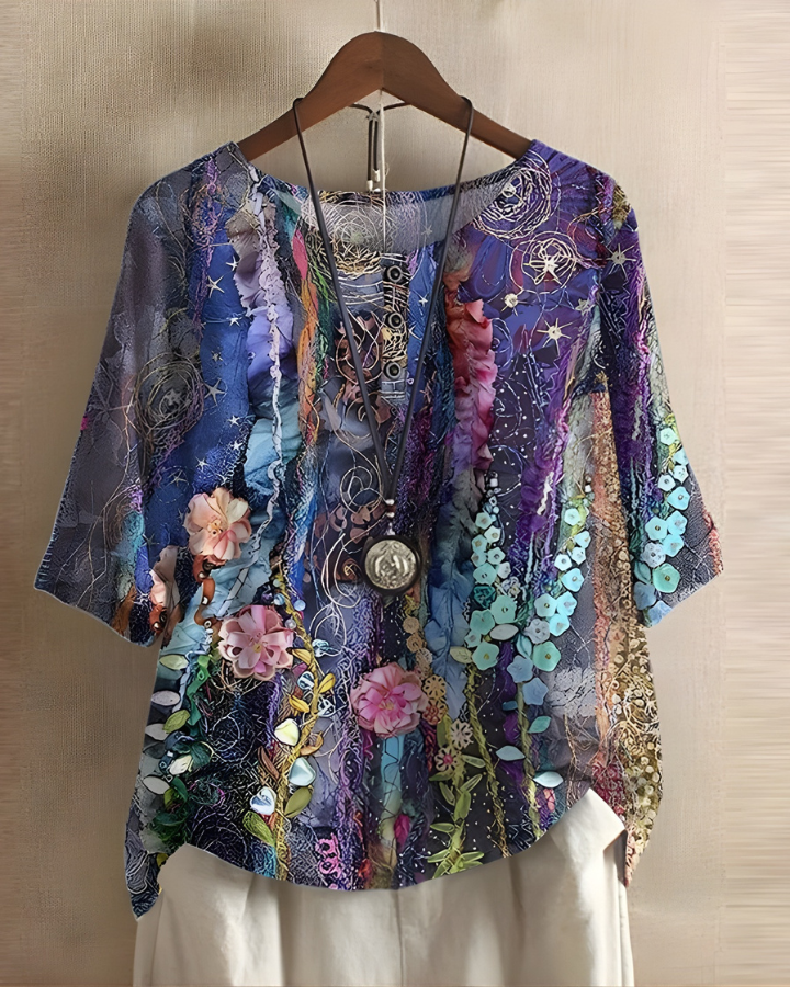 Fiona | Relaxed Summer Boho Top by My Store