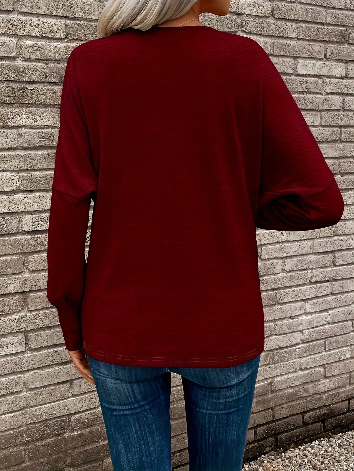 Dorothy | Relaxed Long Sleeve Top by My Store