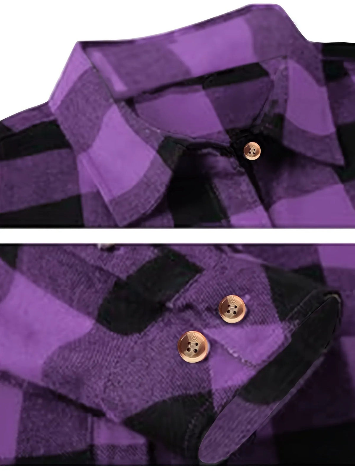 Everly | Relaxed Buffalo Check Shirt by My Store