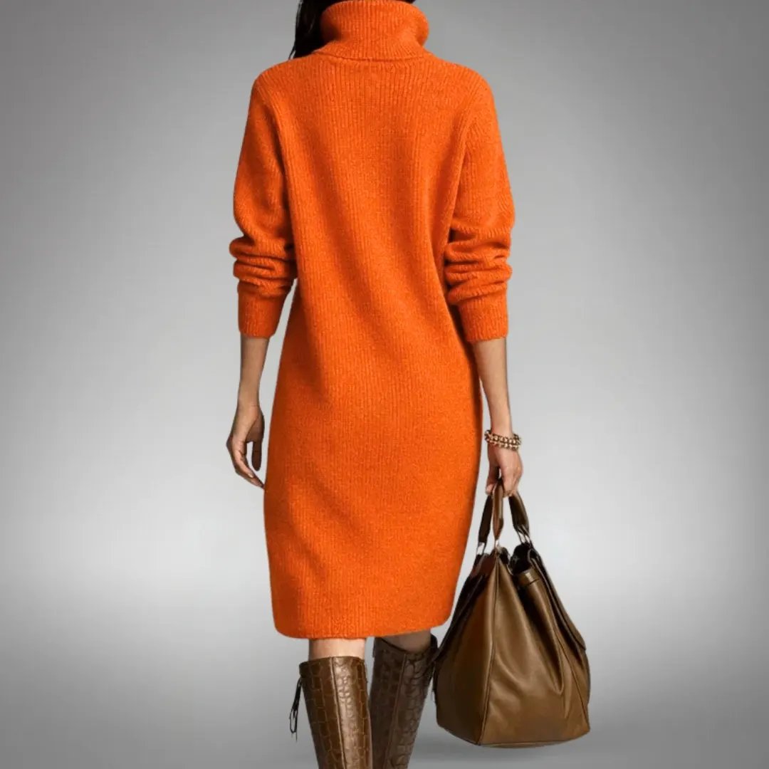 Arabella | Sophisticated High Neck Dress by My Store