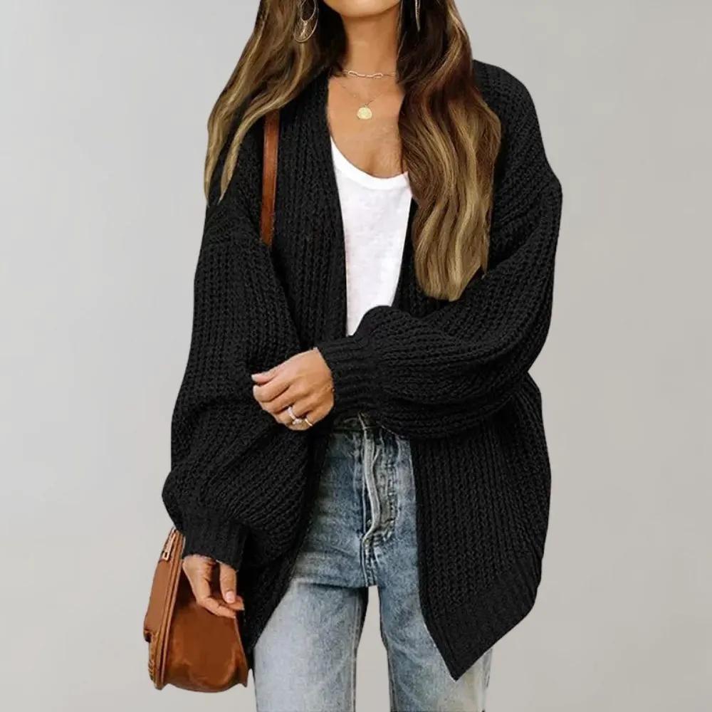 Isla | Relaxed Open-Front Cardigan by My Store