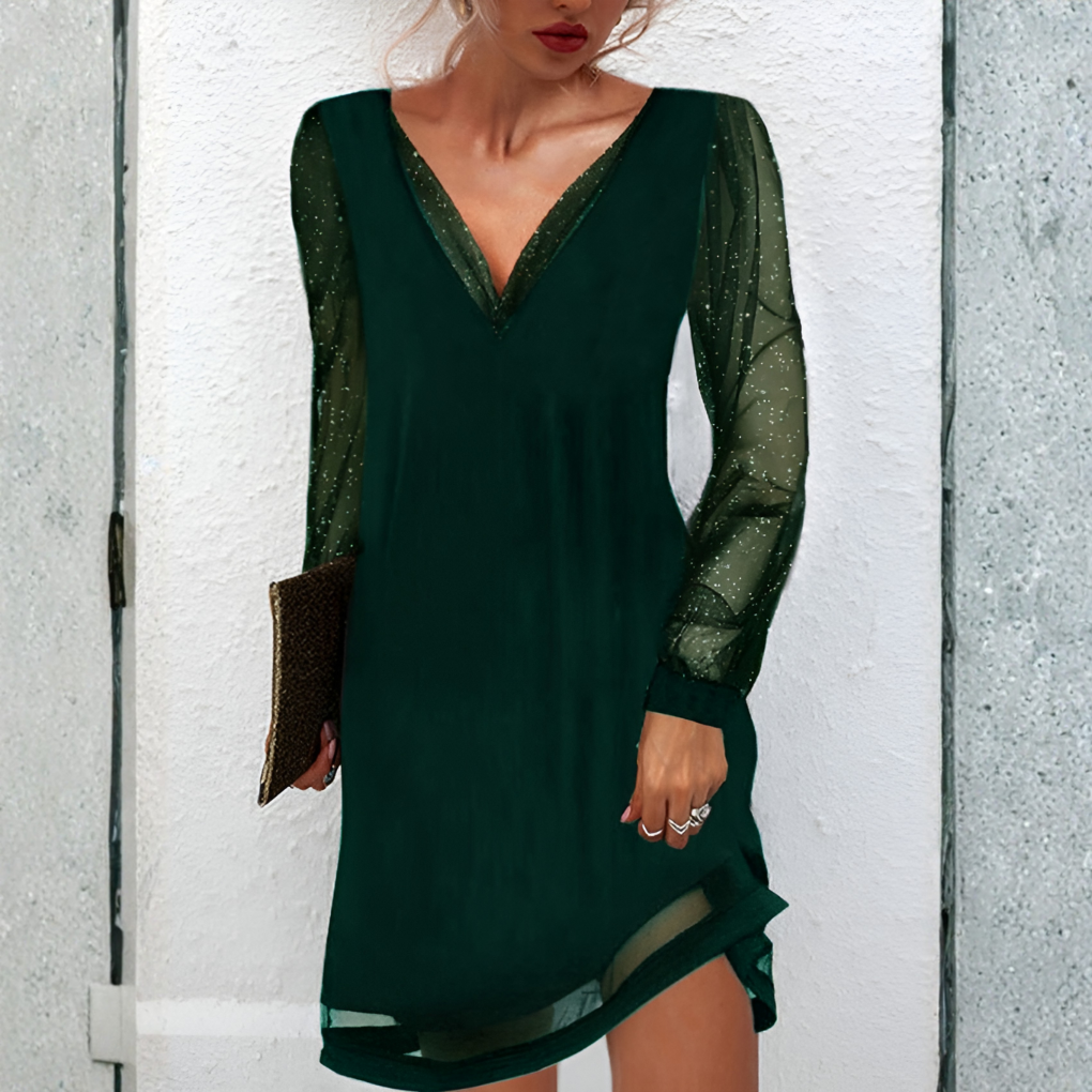 Abigail | Graceful Cinched Waist Dress by Bellmaren
