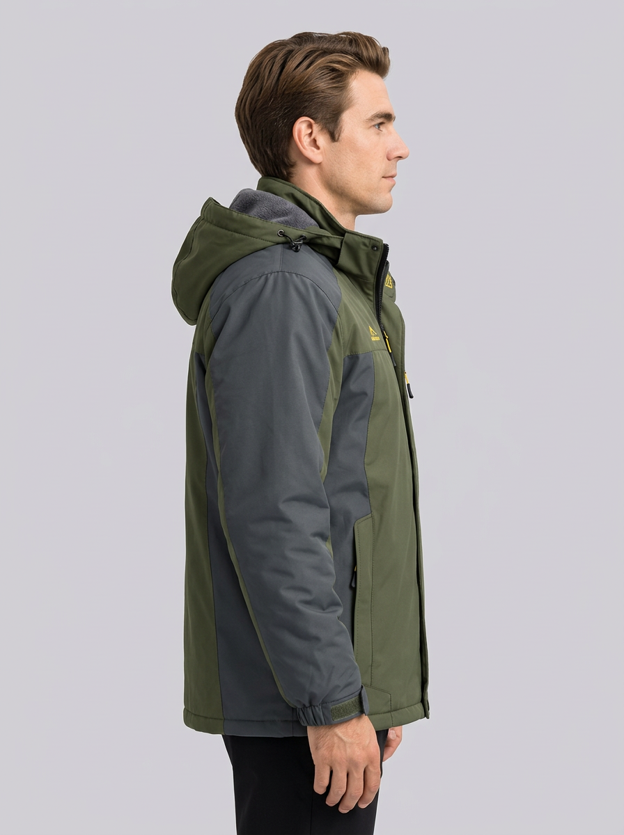 Men's Winter Parka – Waterproof Design & Fleece-Lined Interior