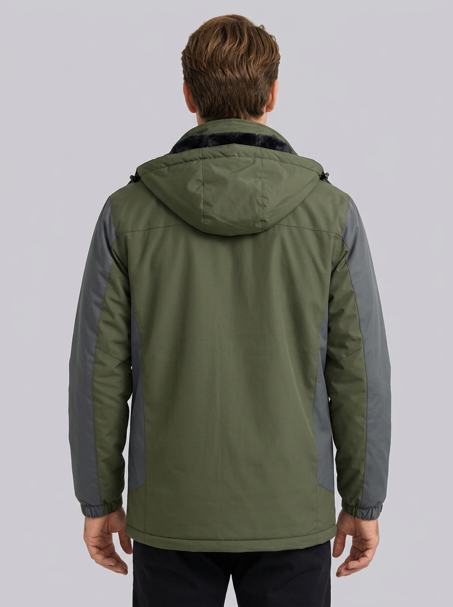 Men's Winter Parka – Waterproof Design & Fleece-Lined Interior