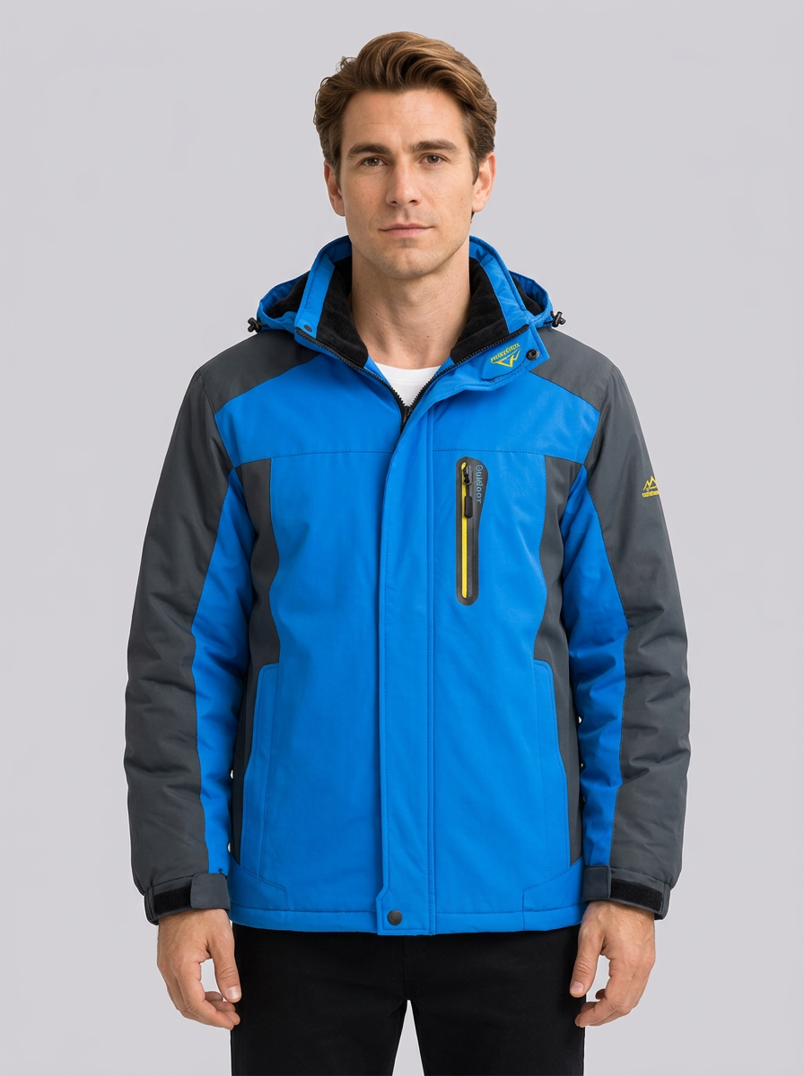 Men's Winter Parka – Waterproof Design & Fleece-Lined Interior