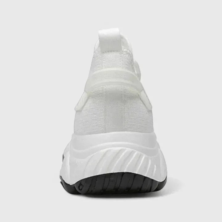 Women's Cushioned Comfort Trainers for Everyday Wear-Women's Sneakers-Bellmaren-White-3-My Store