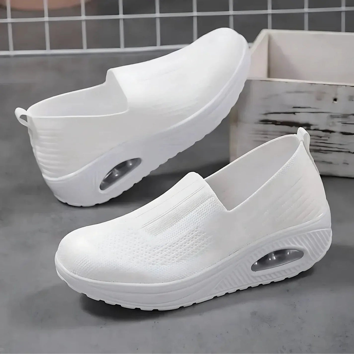 Carmen | Cushioned Slip-On Sneakers by Bellmaren