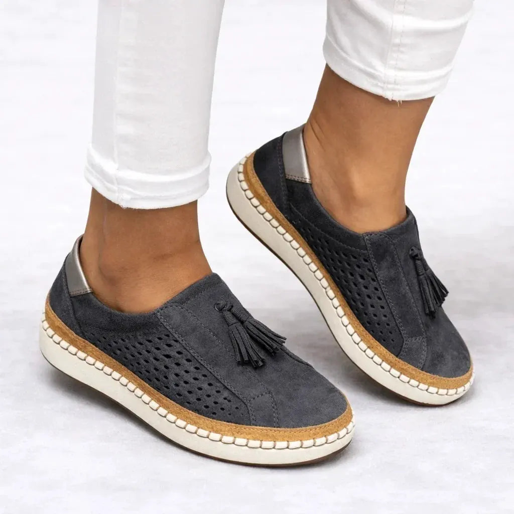 Women's Orthopaedic Slip-On Shoes with Wide Fit by Bellmaren