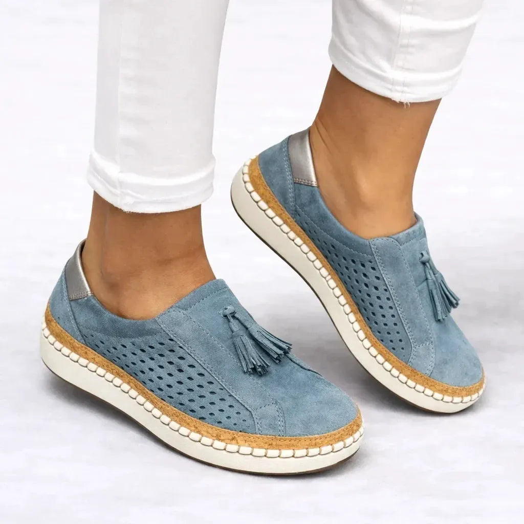 Women's Orthopaedic Slip-On Shoes with Wide Fit by Bellmaren